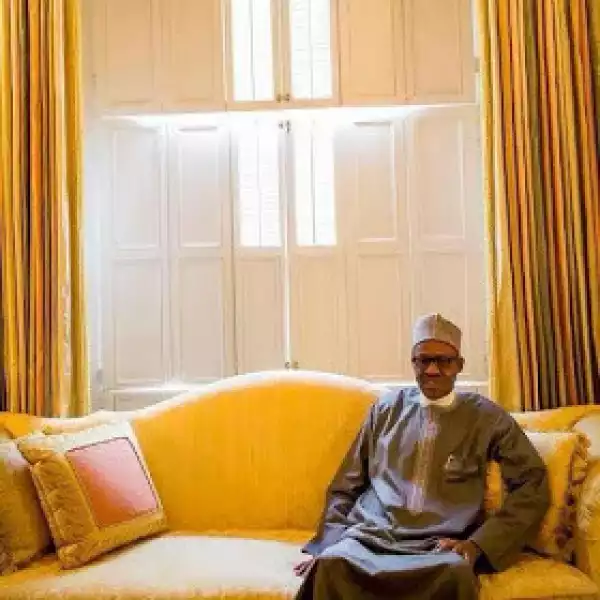Photos Of Pres. Buhari In The Historic Blair House [See Photos]
